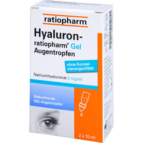 HYALURON-RATIOPHARM Gel Augentropfen HYALURON-RATIOPHARM Gel Augentropfen
