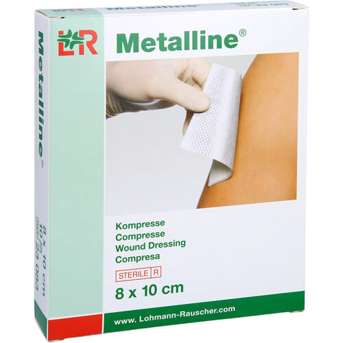METALLINE Kompressen 8x10 cm steril METALLINE Kompressen 8x10 cm steril