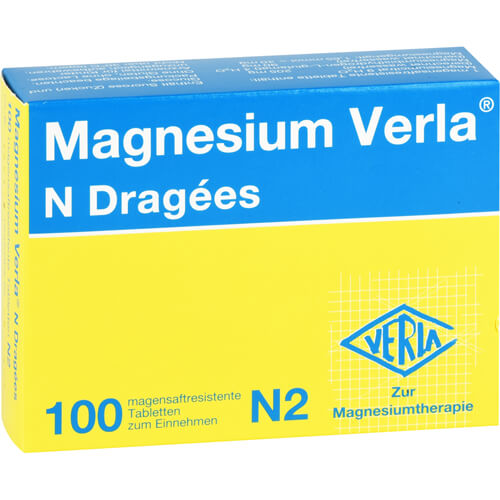 MAGNESIUM VERLA N Dragees MAGNESIUM VERLA N Dragees