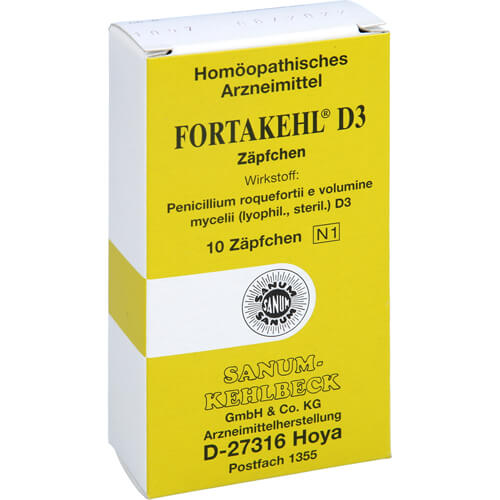FORTAKEHL D 3 Zäpfchen FORTAKEHL D 3 Zäpfchen