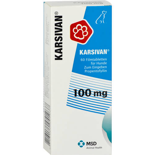 KARSIVAN 100 Filmtabletten f.Hunde KARSIVAN 100 Filmtabletten f.Hunde