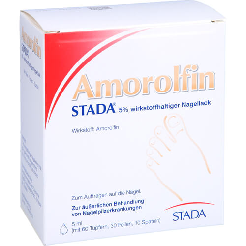 AMOROLFIN STADA 5% wirkstoffhaltiger Nagellack AMOROLFIN STADA 5% wirkstoffhaltiger Nagellack