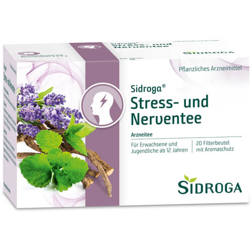 SIDROGA Stress- und Nerventee Filterbeutel SIDROGA Stress- und Nerventee Filterbeutel