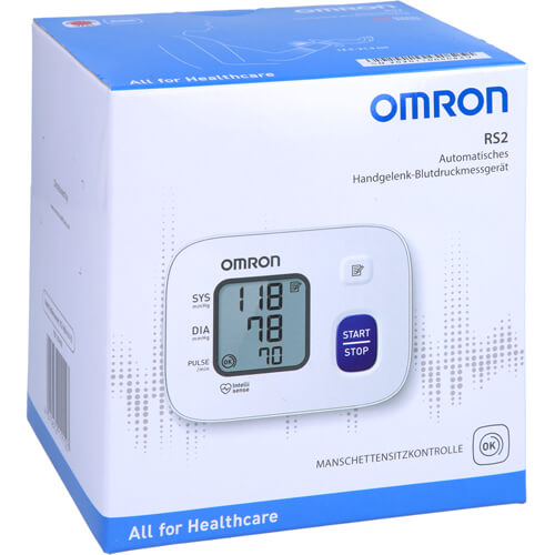 OMRON RS2 Handgelenk Blutdruckmessgerät HEM-6161-D OMRON RS2 Handgelenk Blutdruckmessgerät HEM-6161-D