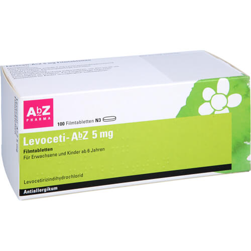 LEVOCETI-AbZ 5 mg Filmtabletten LEVOCETI-AbZ 5 mg Filmtabletten