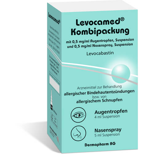 LEVOCAMED Kombi 0,5 mg/ml AT + 0,5 mg/ml Nasenspr. LEVOCAMED Kombi 0,5 mg/ml AT + 0,5 mg/ml Nasenspr.