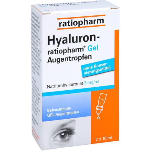 HYALURON-RATIOPHARM Gel Augentropfen HYALURON-RATIOPHARM Gel Augentropfen