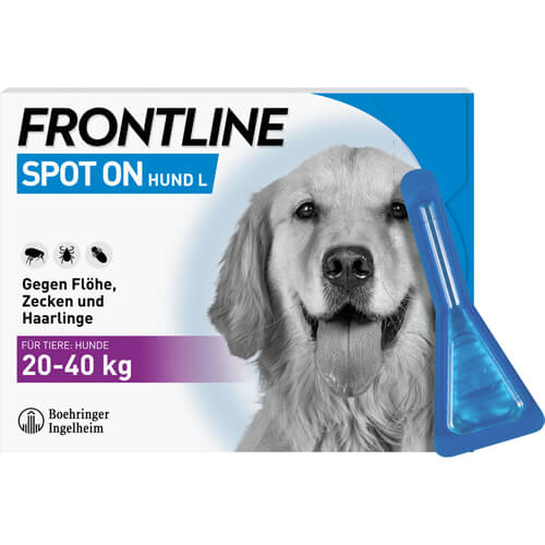 FRONTLINE Spot on H 40 Lösung f.Hunde FRONTLINE Spot on H 40 Lösung f.Hunde
