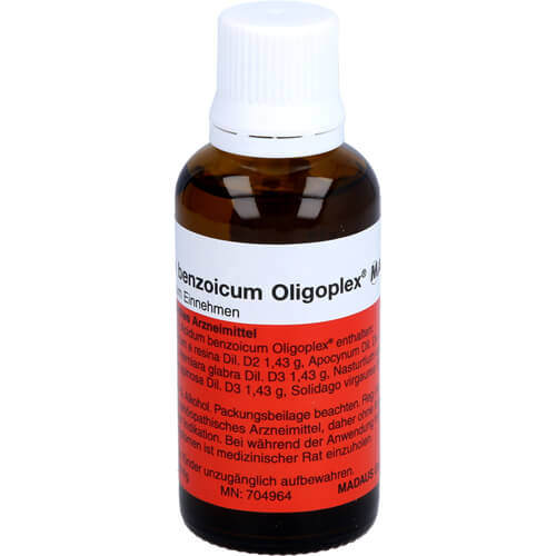 ACIDUM BENZOICUM OLIGOPLEX Liquidum ACIDUM BENZOICUM OLIGOPLEX Liquidum