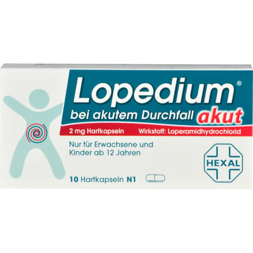 LOPEDIUM akut bei akutem Durchfall Hartkapseln LOPEDIUM akut bei akutem Durchfall Hartkapseln