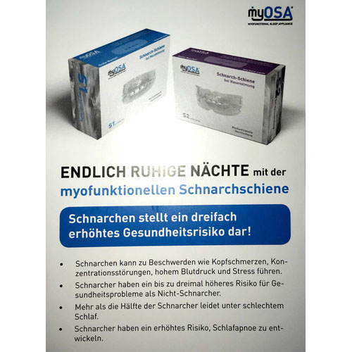 MYOSA S1 myofunktionelle Schnarchschiene MYOSA S1 myofunktionelle Schnarchschiene