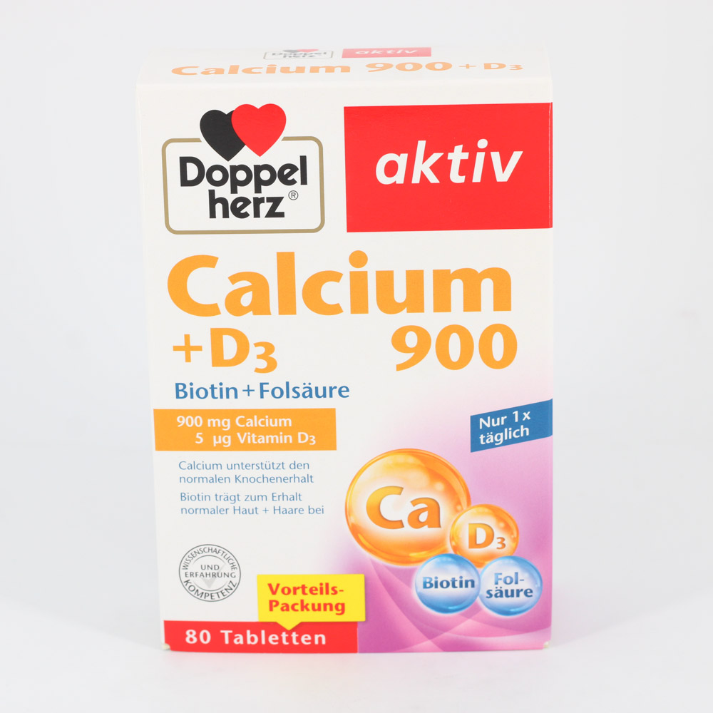 DOPPELHERZ Calcium 900+D3 Tabletten DOPPELHERZ Calcium 900+D3 Tabletten