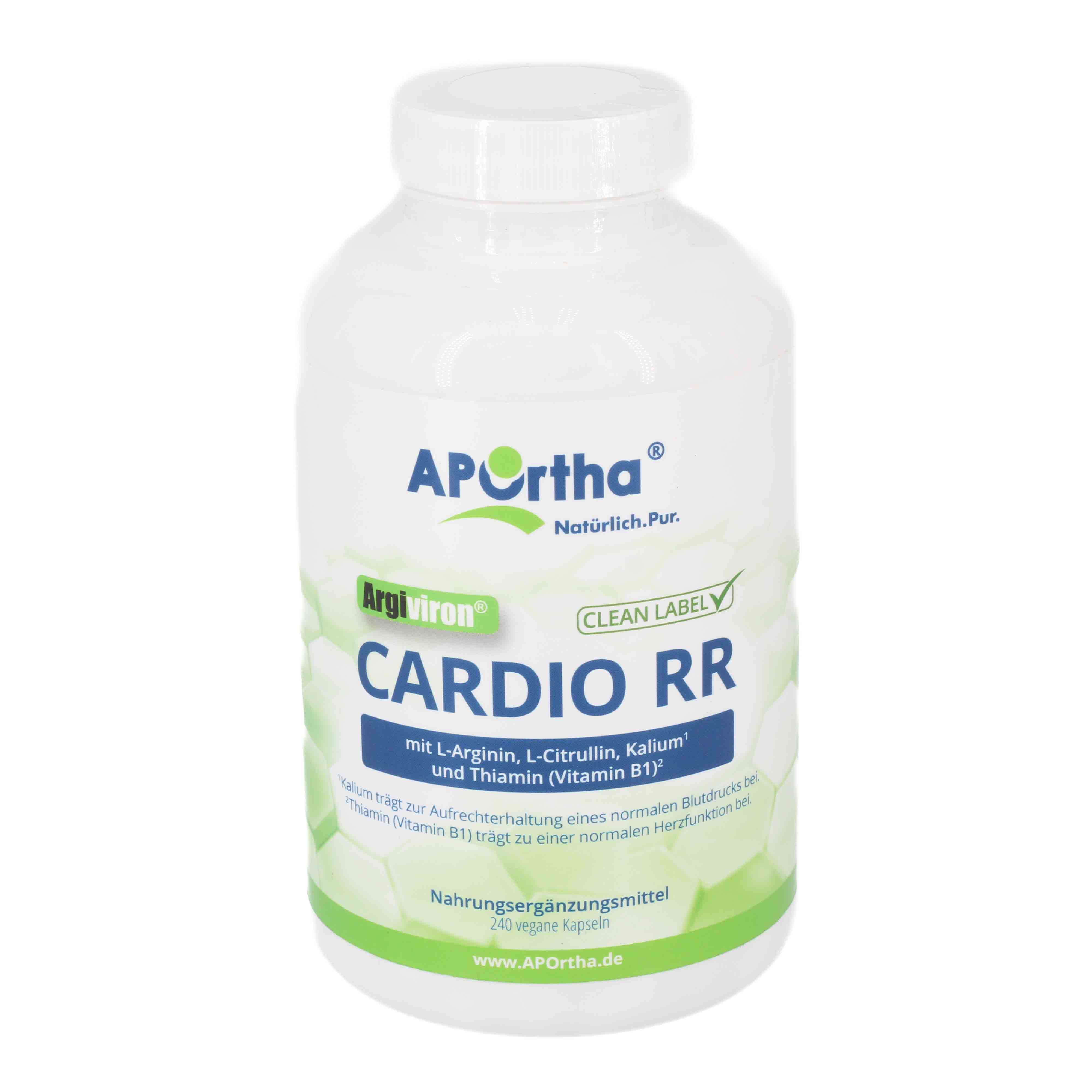 APORTHA Argiviron Cardio RR vegan Kapseln APORTHA Argiviron Cardio RR vegan Kapseln