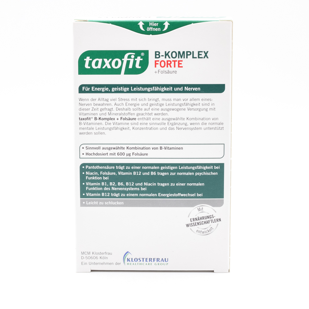 TAXOFIT B-Komplex Tabletten TAXOFIT B-Komplex Tabletten