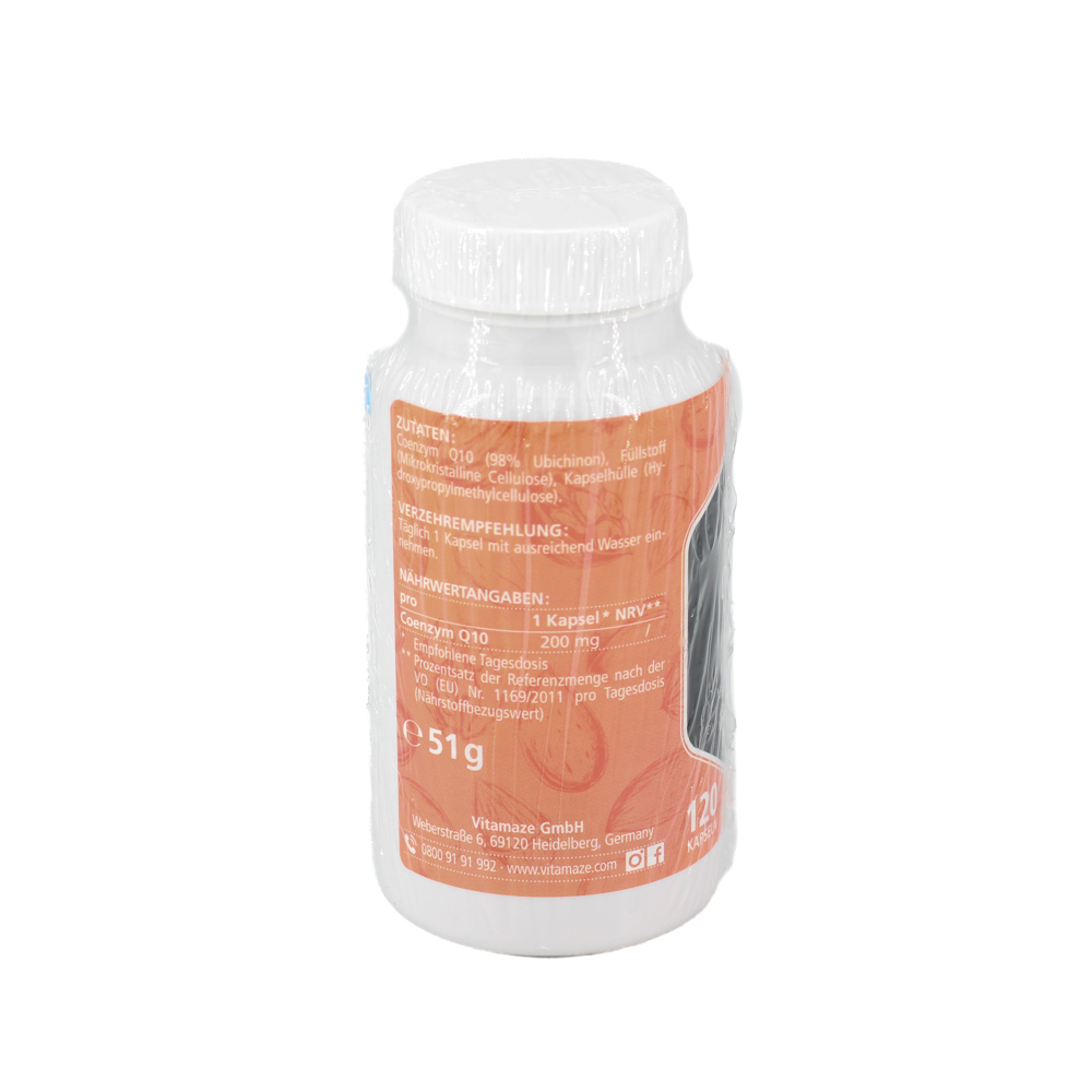 COENZYM Q10 200 mg vegan Kapseln COENZYM Q10 200 mg vegan Kapseln