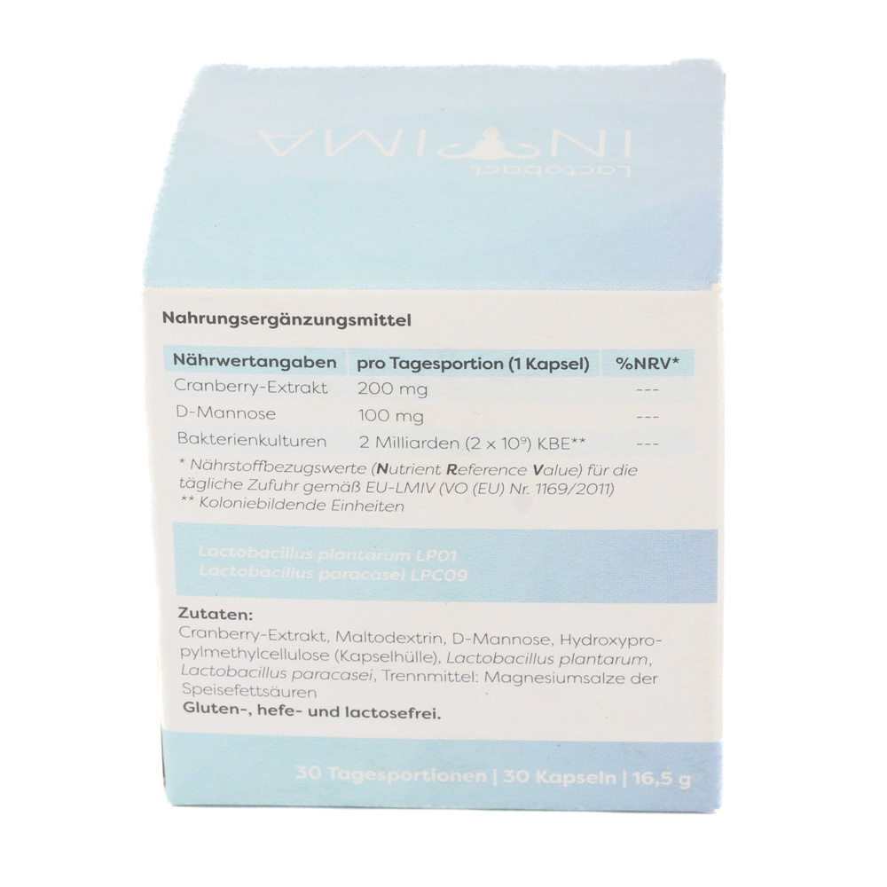 LACTOBACT INTIMA magensaftresistente Kapseln LACTOBACT INTIMA magensaftresistente Kapseln