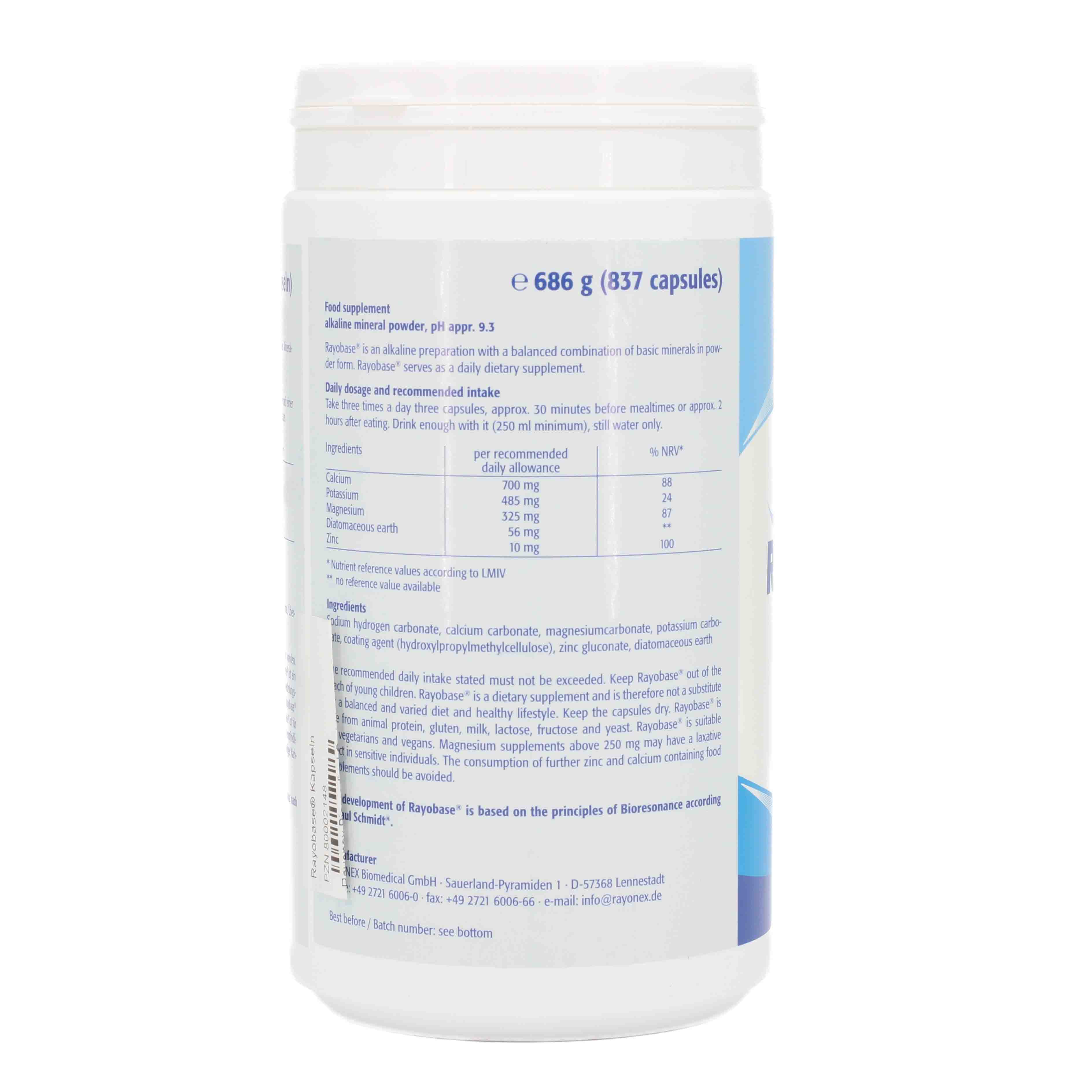 Rayobase® Kapseln Rayobase® Kapseln