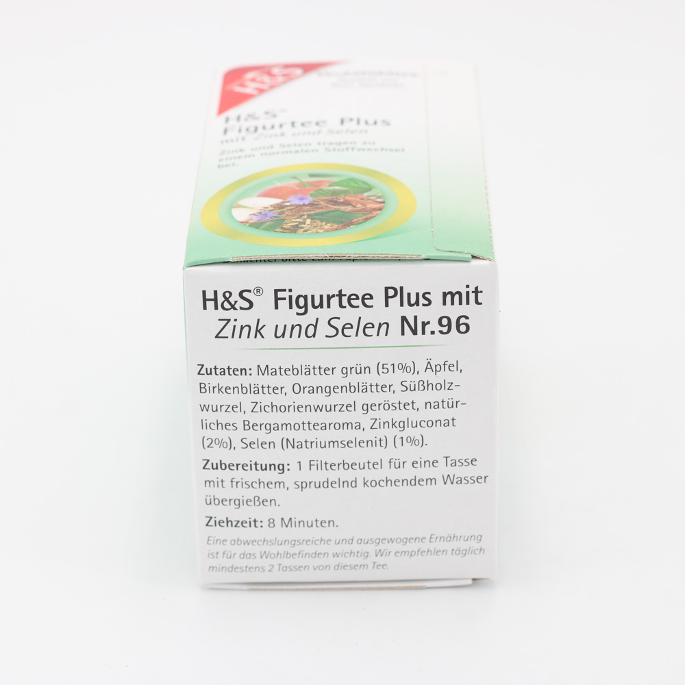 H&S Figurtee Plus mit Zink und Selen Filterbeutel H&S Figurtee Plus mit Zink und Selen Filterbeutel