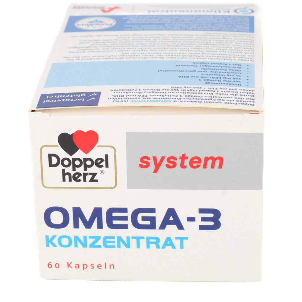 DOPPELHERZ Omega-3 Konzentrat system Kapseln DOPPELHERZ Omega-3 Konzentrat system Kapseln