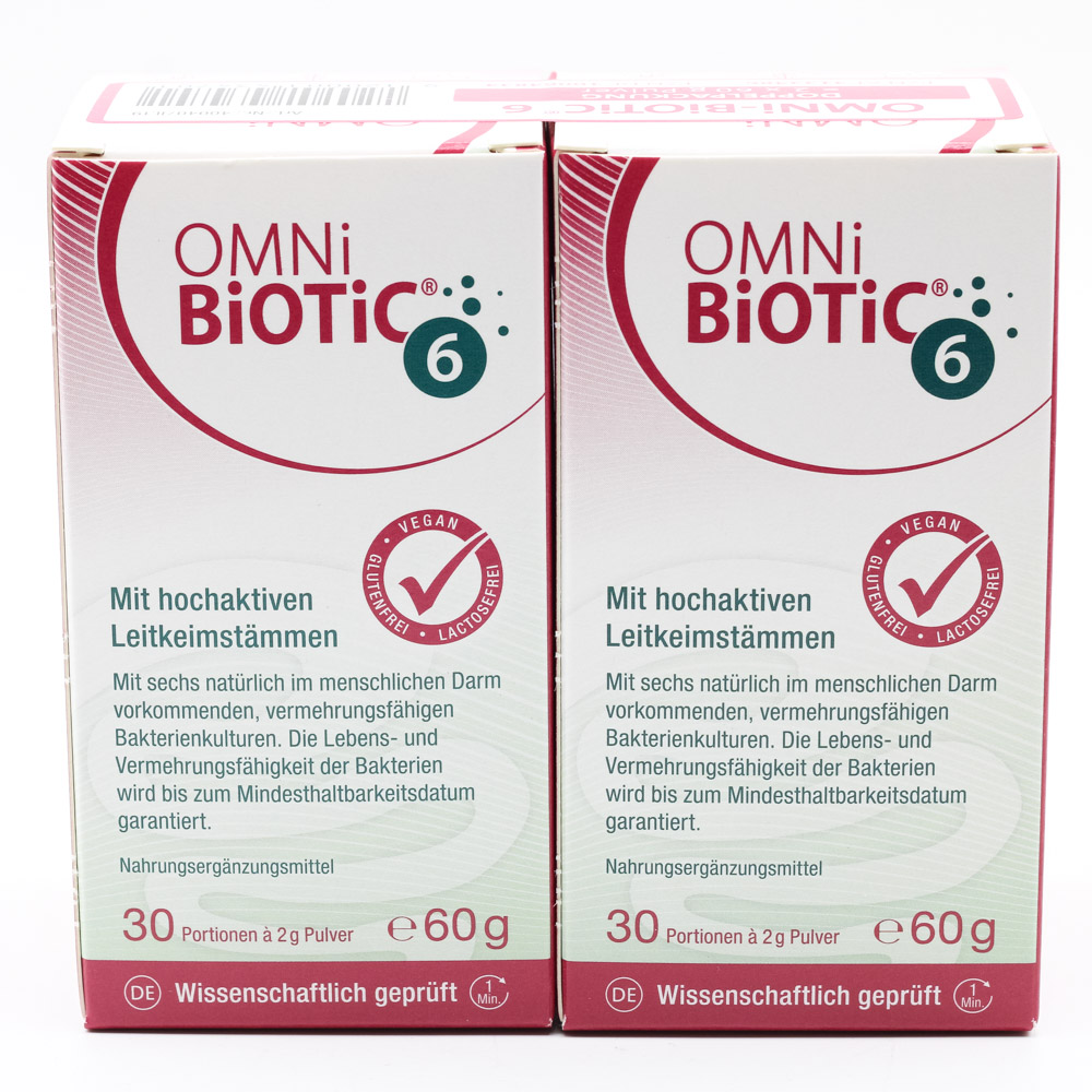 OMNI BiOTiC 6 Pulver Doppelpackung OMNI BiOTiC 6 Pulver Doppelpackung