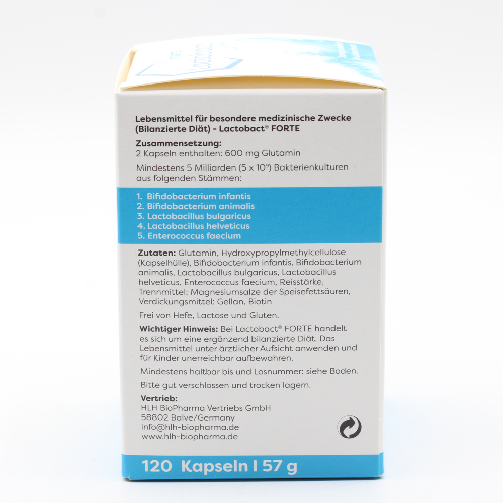 LACTOBACT Forte magensaftresistente Kapseln LACTOBACT Forte magensaftresistente Kapseln