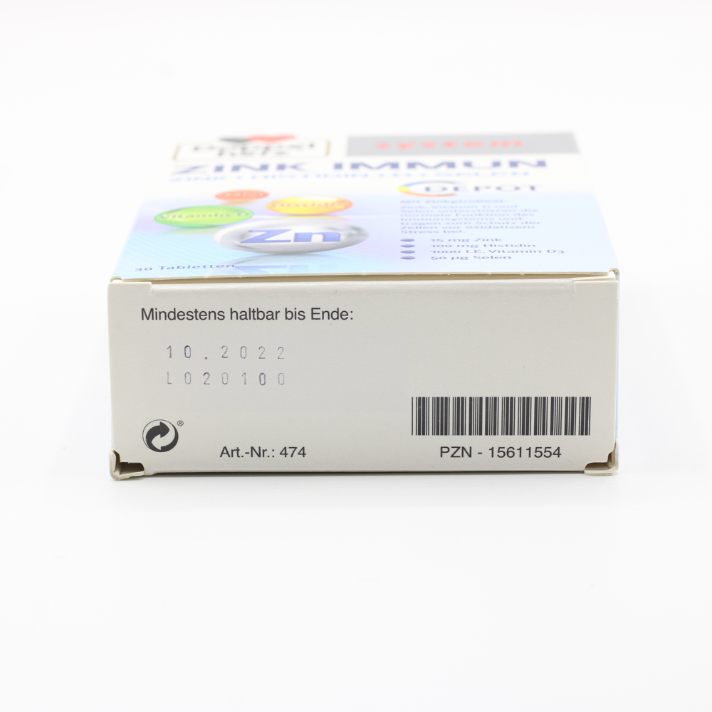 DOPPELHERZ Zink Immun Depot system Tabletten DOPPELHERZ Zink Immun Depot system Tabletten