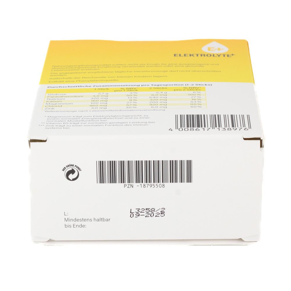 ELEKTROLYTE+ Granulatsticks ELEKTROLYTE+ Granulatsticks