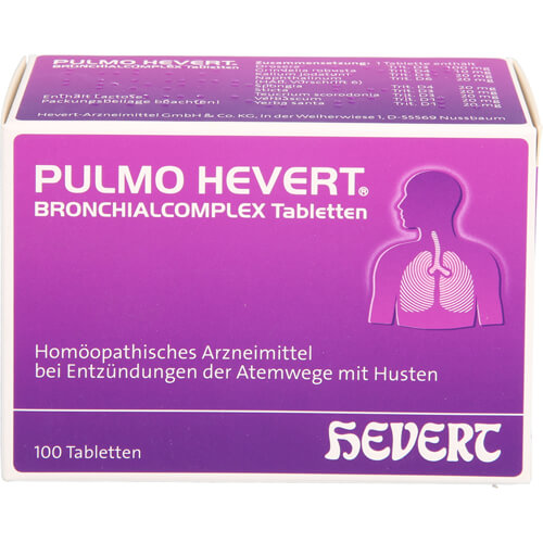 PULMO HEVERT Bronchialcomplex Tabletten PULMO HEVERT Bronchialcomplex Tabletten