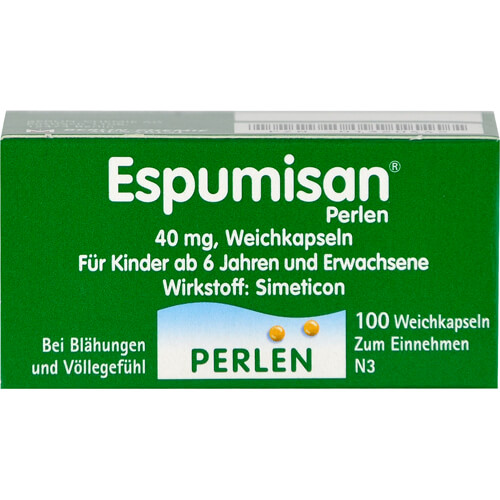 ESPUMISAN Perlen 40 mg Weichkapseln ESPUMISAN Perlen 40 mg Weichkapseln