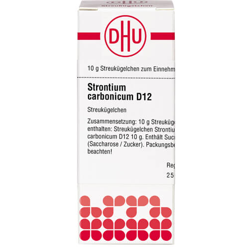STRONTIUM CARBONICUM D 12 Globuli STRONTIUM CARBONICUM D 12 Globuli