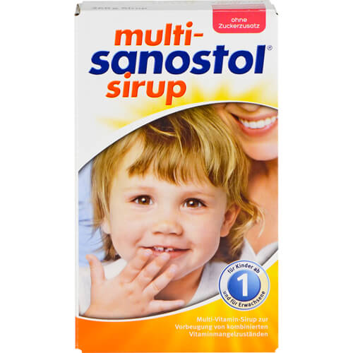 MULTI SANOSTOL Sirup ohne Zuckerzusatz MULTI SANOSTOL Sirup ohne Zuckerzusatz