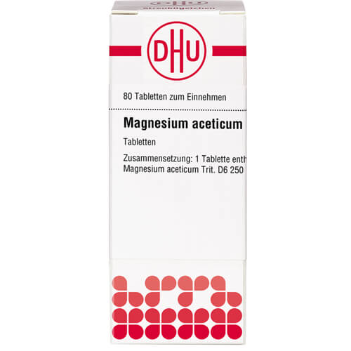 MAGNESIUM ACETICUM D 6 Tabletten MAGNESIUM ACETICUM D 6 Tabletten
