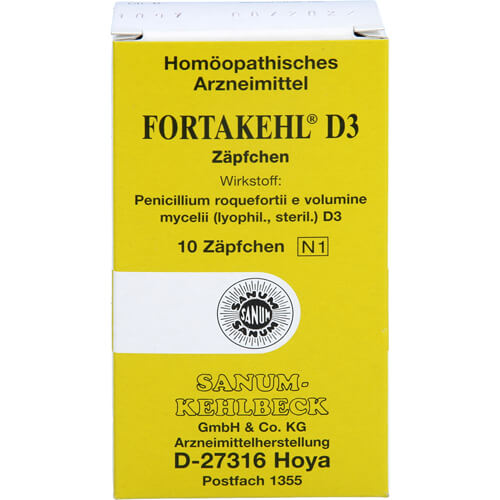 FORTAKEHL D 3 Zäpfchen FORTAKEHL D 3 Zäpfchen