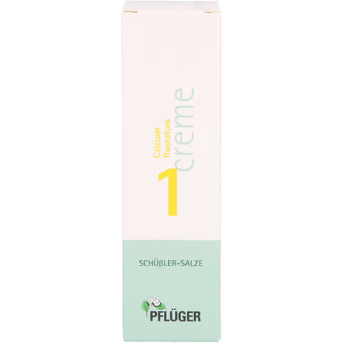 BIOCHEMIE Pflüger 1 Calcium fluoratum Creme BIOCHEMIE Pflüger 1 Calcium fluoratum Creme
