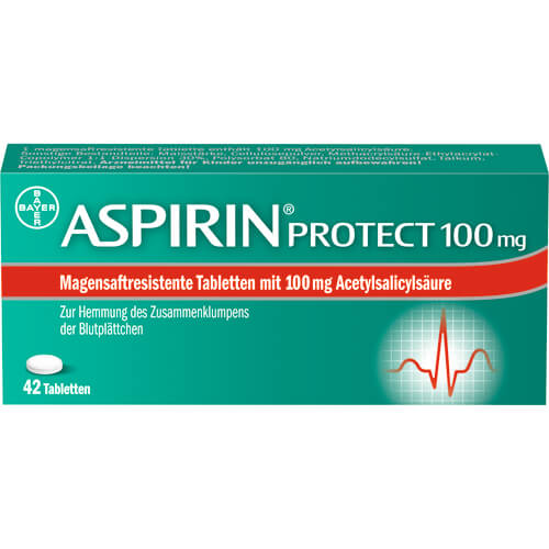 ASPIRIN Protect 100 mg magensaftres.Tabletten ASPIRIN Protect 100 mg magensaftres.Tabletten