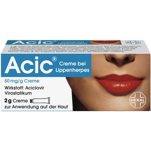 ACIC Creme bei Lippenherpes ACIC Creme bei Lippenherpes