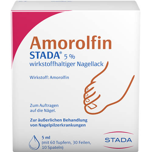AMOROLFIN STADA 5% wirkstoffhaltiger Nagellack AMOROLFIN STADA 5% wirkstoffhaltiger Nagellack