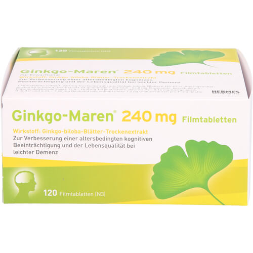GINKGO-MAREN 240 mg Filmtabletten GINKGO-MAREN 240 mg Filmtabletten