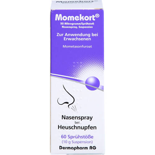 MOMEKORT 50 μg/Sprühst.Nasenspr.Susp.60 Erwachsene MOMEKORT 50 μg/Sprühst.Nasenspr.Susp.60 Erwachsene