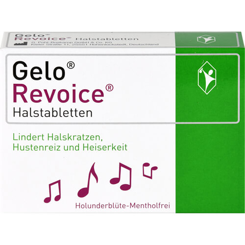 GeloRevoice Halstabletten Holunderblüte - Mentholfrei bei Heiserkeit GeloRevoice Halstabletten Holunderblüte - Mentholfrei bei Heiserkeit