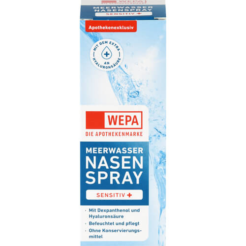 WEPA Meerwasser Nasenspray sensitiv+ WEPA Meerwasser Nasenspray sensitiv+