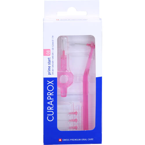 CURAPROX Interdental Set CPS 08 mm pink 5+2 St CURAPROX Interdental Set CPS 08 mm pink 5+2 St