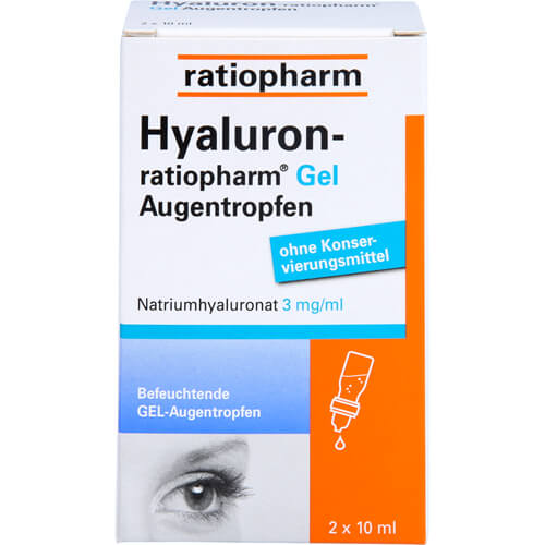 HYALURON-RATIOPHARM Gel Augentropfen HYALURON-RATIOPHARM Gel Augentropfen