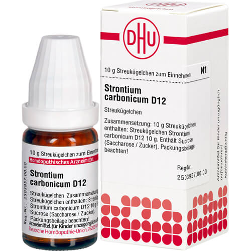 STRONTIUM CARBONICUM D 12 Globuli STRONTIUM CARBONICUM D 12 Globuli