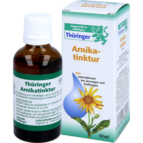 THÜRINGER Arnikatinktur THÜRINGER Arnikatinktur