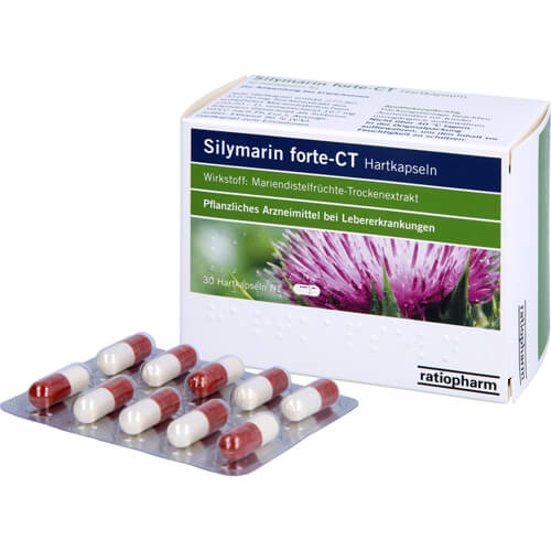 SILYMARIN forte-CT Hartkapseln SILYMARIN forte-CT Hartkapseln