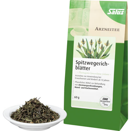 SPITZWEGERICHBLÄTTER Arzneitee Bio Salus SPITZWEGERICHBLÄTTER Arzneitee Bio Salus