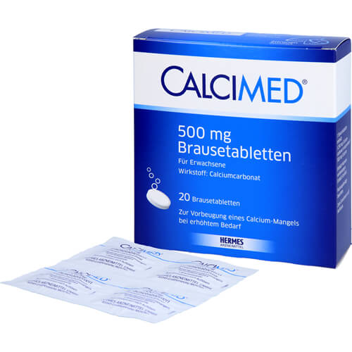 CALCIMED 500 mg Brausetabletten CALCIMED 500 mg Brausetabletten