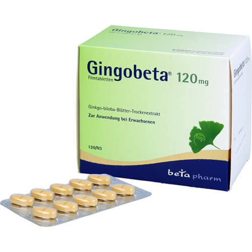 GINGOBETA 120 mg Filmtabletten GINGOBETA 120 mg Filmtabletten