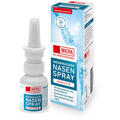 WEPA Meerwasser Nasenspray sensitiv+ WEPA Meerwasser Nasenspray sensitiv+